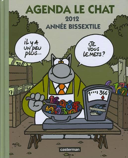 Le Chat 2012-Geluck, janv. 2012